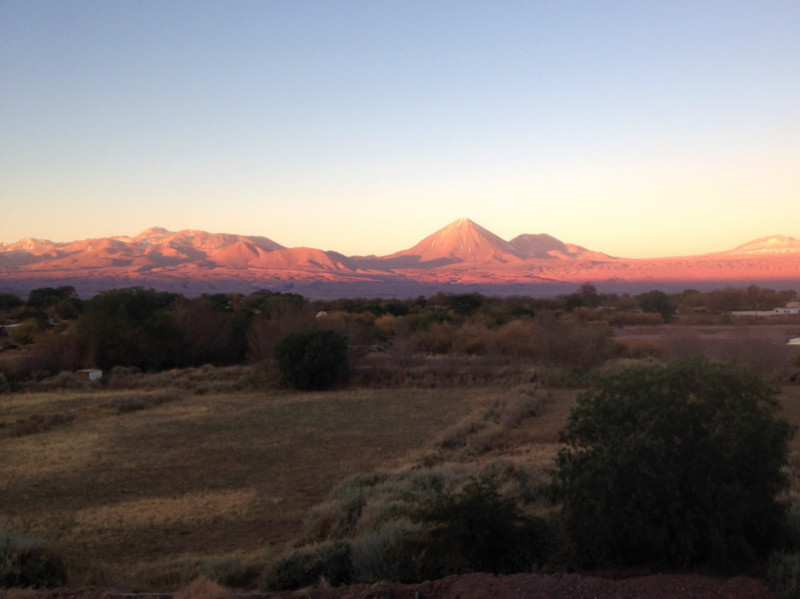Atacama-desert-sunset